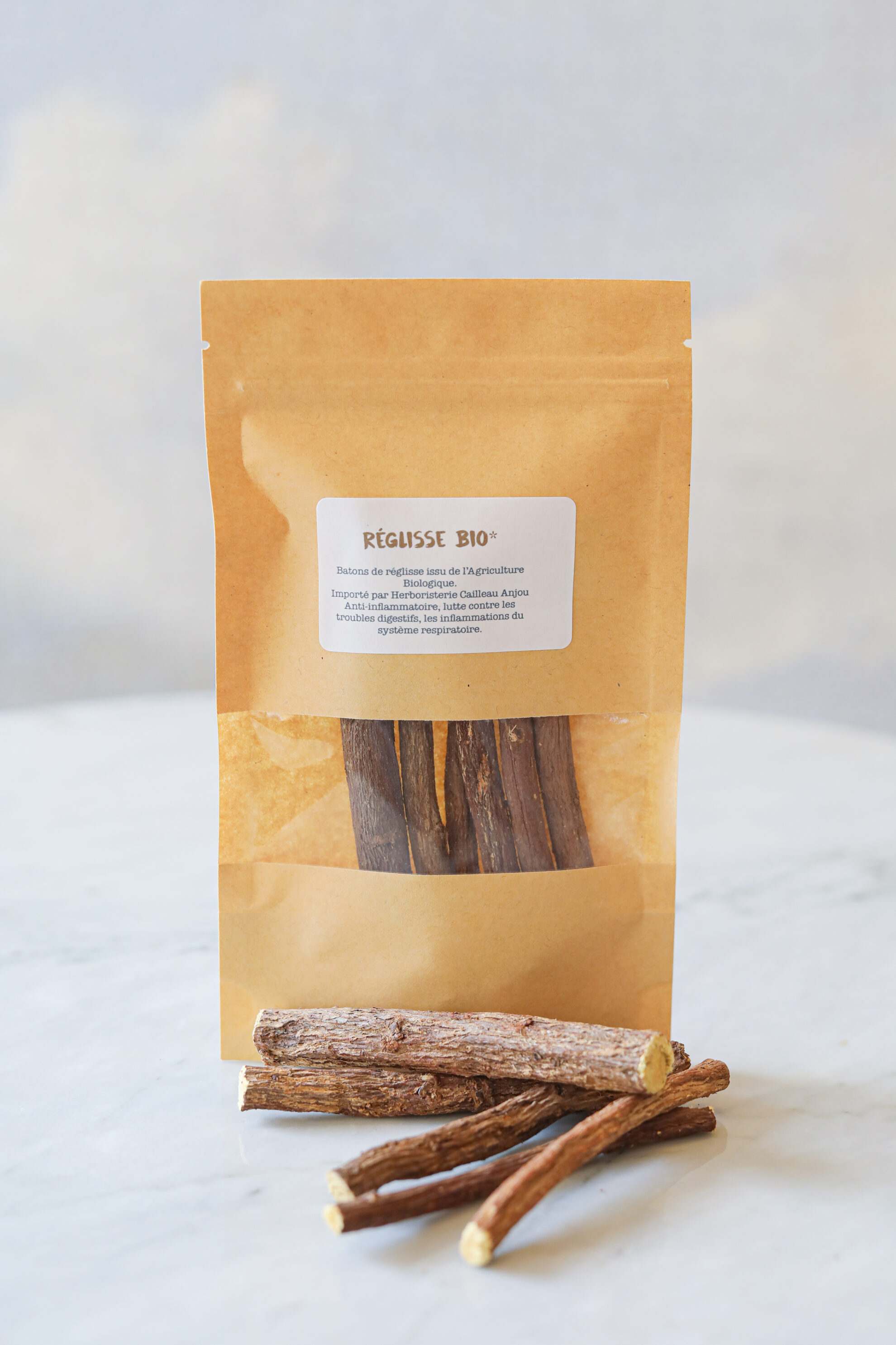 10 Bâtons De Réglisse Naturels - Neufs Sous Emballage, Marque Natureluxy-shop